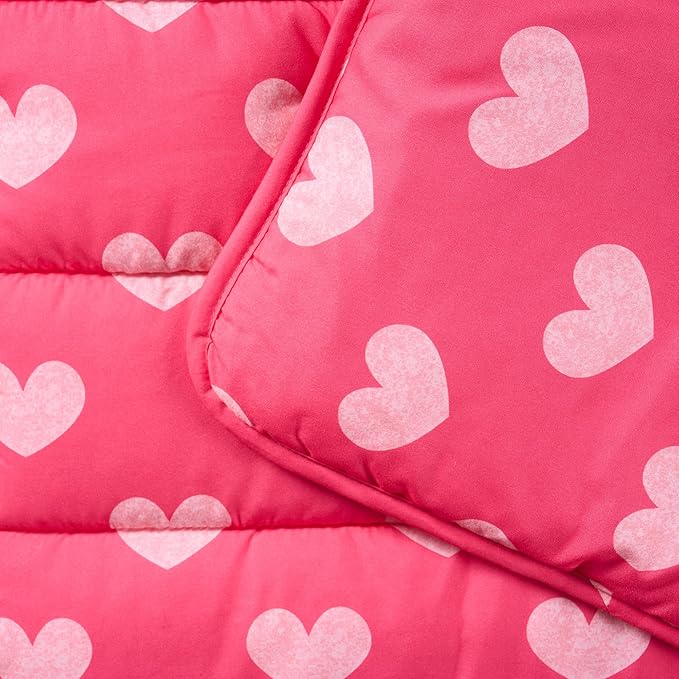 Kids Sleeping Bag Nap Mat with Pillow & Blanket – 3-in-1 Machine Washable Quilted Mat for Toddlers – Portable with Handles – 20" x 50" for Daycare, Preschool, Travel, & Sleepovers