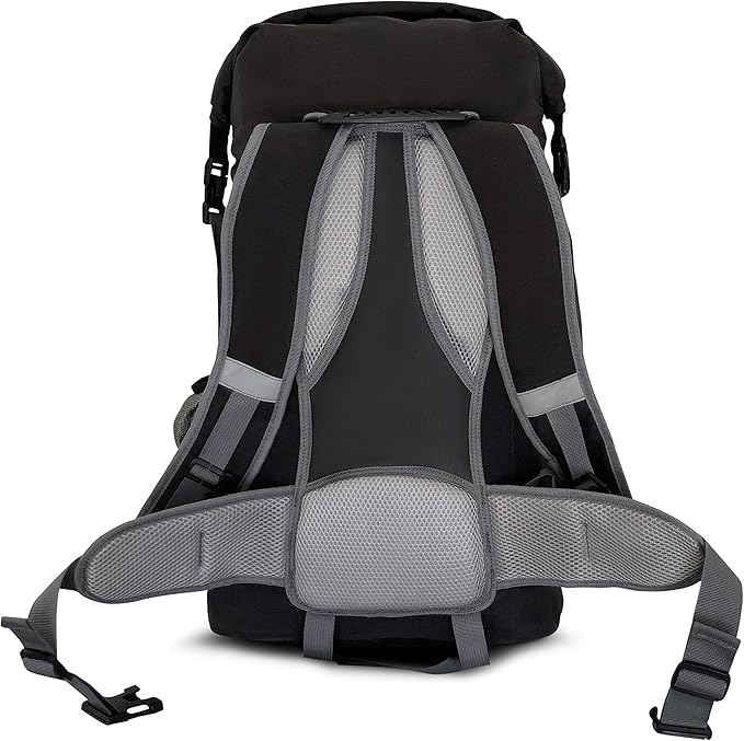 FE Active Waterproof 35L Insulated Cooler Backpack with Dry Ice Storage - Versatile for Camping, Beach & Fishing - Designed in California, USA - Back Pack Cooler - Waterproof Fishing Backpack