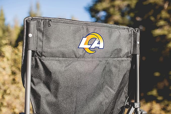 PICNIC TIME NFL Outlander Folding Camping Cooler, Heavy Duty Beach Chair