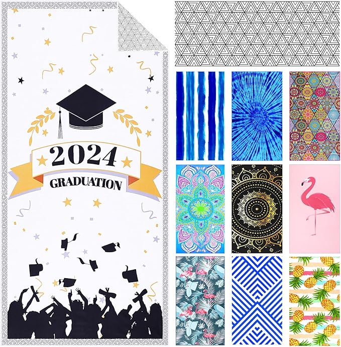 Microfiber Personalized Custom Customized Beach Towel Blanket Quick Fast Dry Sand Free Clearance Thin Camping Travel Swim Towels Personalized Girls Women Men Adults Friend Gift Graduation Season 2024