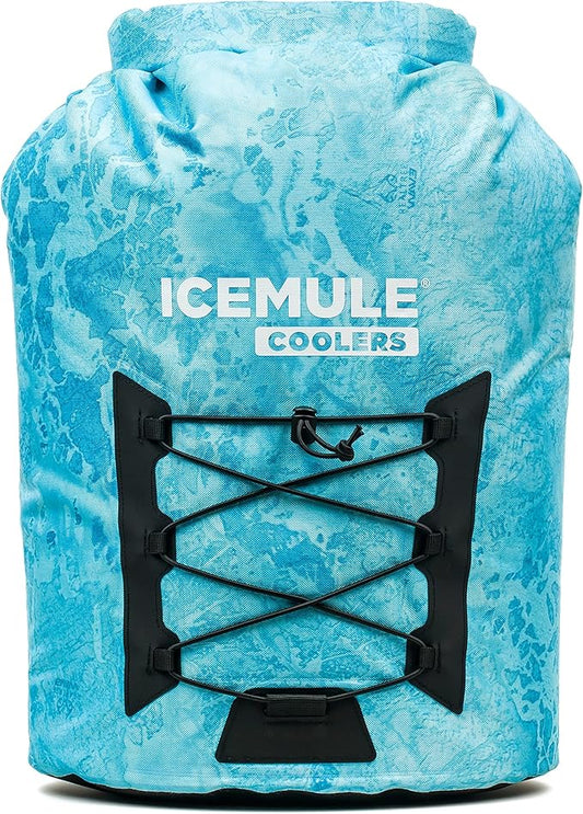 ICEMULE Pro Collapsible Backpack Cooler – Hands Free, 100% Waterproof, 24+ Hours Cooling, Soft Sided Cooler