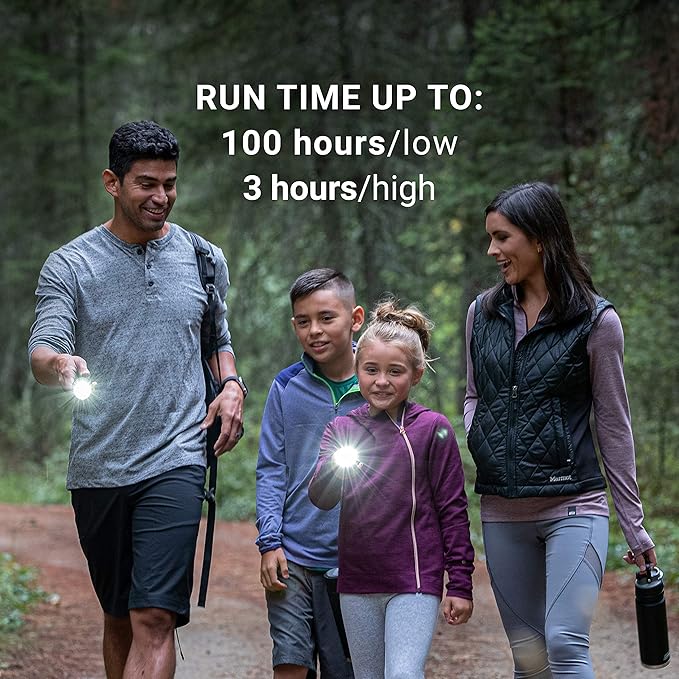 Coleman OneSource Rechargeable LED Flashlight, Water-Resistant Flashlight with OneSource Batteries Shines Up to 1000 Lumens, Rechargeable Heavy-Duty Flashlight for Camping, Emergencies, & Home Usage