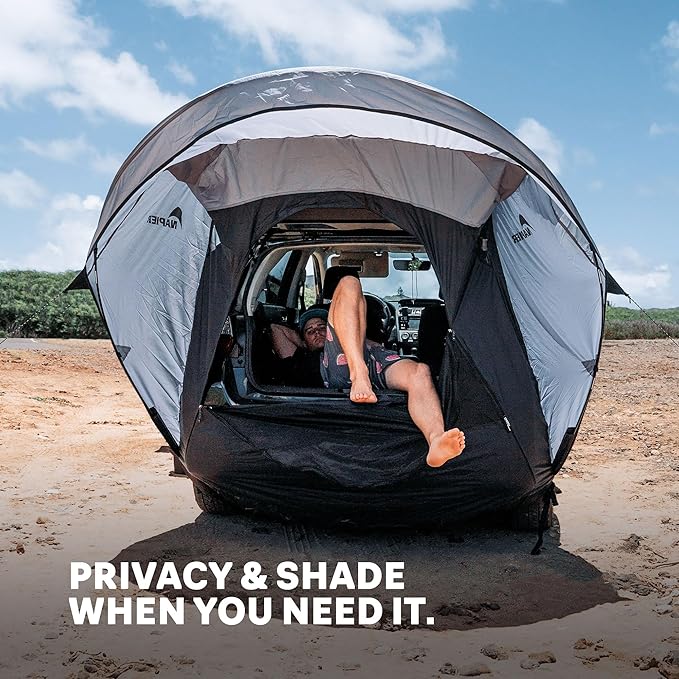 Napier Sportz Cove | Fits Small to Large SUVs | Easy 5-Minute Setup | Sun Protection & Privacy Shelter for Camping, Tailgating, Road Trips