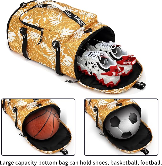 gym duffel bag backpack wrestling bag with shoe compartment 4 kinds of back method waterproof sports walking laptop