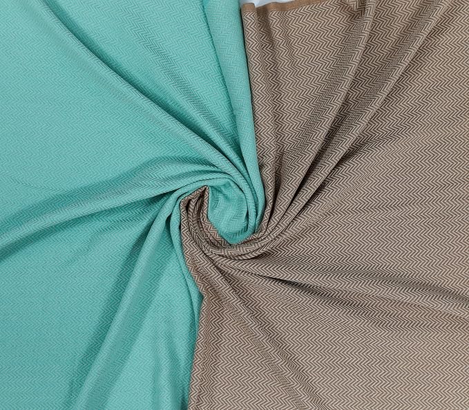 2 Set Oversized Turkish Bath Towel Sheets for Adults XXL Bathroom Extra Large Luxury Cotton Pool Peshtemal Washable Good Texture, Absorbency, Softness (Mint Green and Caramel Beige)