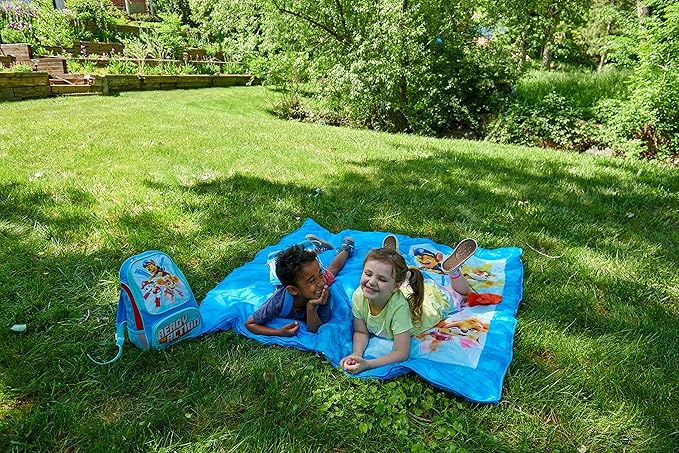 Paw Patrol Backpack and Sleeping Bag Set – Paw Patrol Kids Indoor/Outdoor Kit, 2 Piece Set, Multi, (N-2PC21PAW)