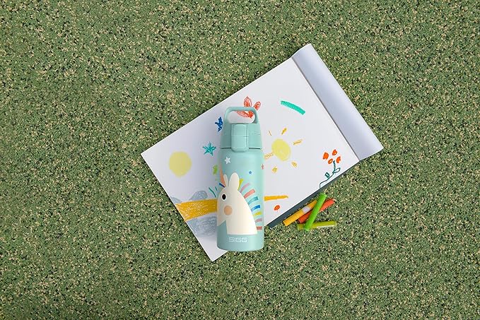 SIGG - Insulated Kids Bottle - Shield One Therm - For Carbonated Beverages - Dishwasher Safe - Stainless Steel - 17 Oz