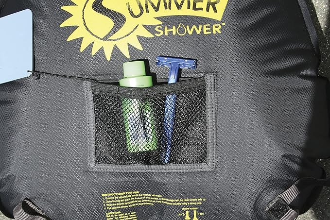 ADVANCED ELEMENTS 5-Gallon PVC Free Solar Shower Black/Yellow