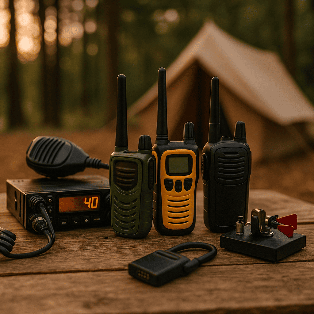 Camping Radios & Walkie Talkies