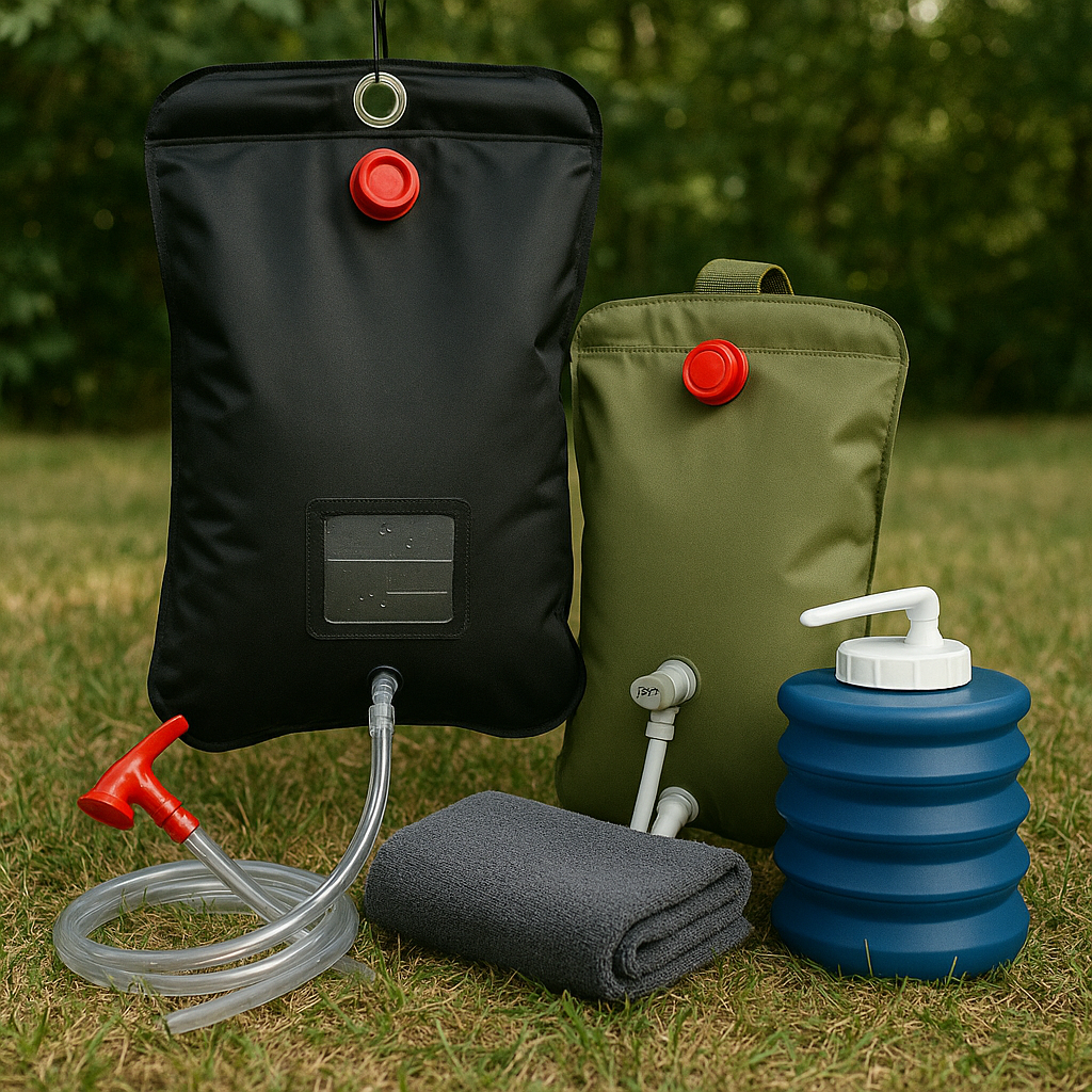 Camping Shower Bags & Pumps