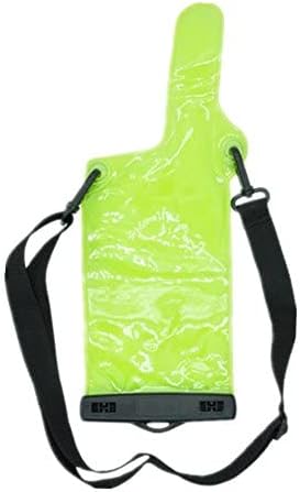 Lsgoodcare Portable Two Way Radio Waterproof Rainproof Bag Case Pouch Compatible with Motorola Kenwood Midland UV-3R UV-5R PX-888 Walkie Talkie Radio,5 Inch x 13.8 Inch, Green