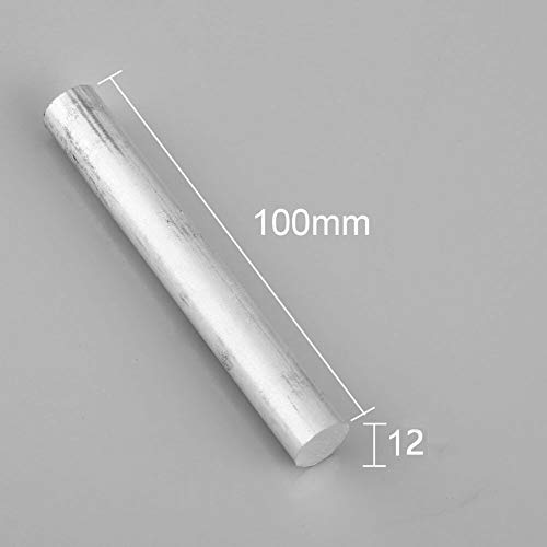 Trolleyshop 5pcs 12mm x 100mm/0.47" x 3.94" High Purity 99.99% Magnesium Metal Rod Mg Fire Starter Survival Emergency Well Sparks for Camping Hiking