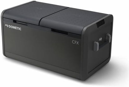 Dometic Portable Refrigerator and Freezer with ICE Maker, Powered by AC/DC or Solar