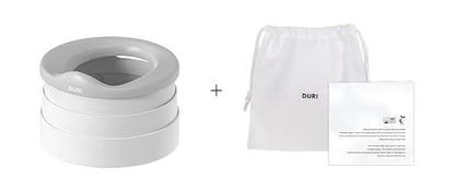 DURI Dount Foldable Potty, Portable, One-Touch Folding, Camping, Includes Travel Bag
