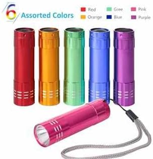 KunHe 120 Pack Small Mini Flashlights for Kids Bulk with Batteries Cheap LED Flash Lights for Party Favor Camping Halloween