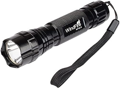 Tactical Flashlight Super Bright,150000 Lumens 1 Mode Light with Rail Mount Quick Release & Remote Pressure Switch LED Flashlights Torch for Outdoor Camping Hunting