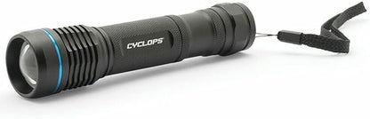 Cyclops Handheld Aluminum Steropes 700 Lumens Rechargeable Pocket Flashlight for Camping, Hiking, Emergency