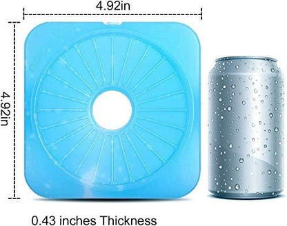 10pcs Slim Ice Packs Quick Cooling & Long-Lasting for Lunch Box | Lunch Bags | Freezer Packs Reusable Cool Pack | Ice Packs for Office/Jobsite/Camping/Beach/Picnics/Golf