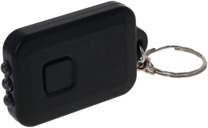 Othmro 10Pcs Mini Keychain Flashlight, Solar Bright White Keychain Portable Ultra Bright Little LED Light Energy Power LED Cute Square Style Lam for Camping Traveling Outdoor