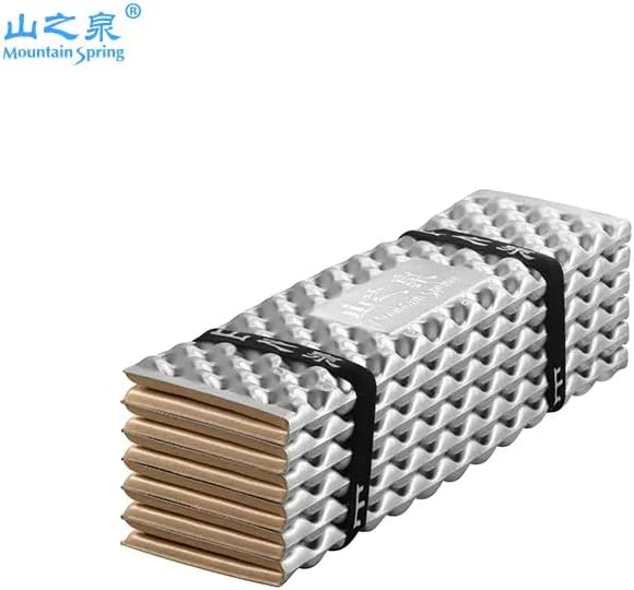 Mountain Spring Polar Bear XL Folding Closed Cell Foam Sleeping Pad R-2.6 | Highest R-Value Thickened Moisture-Proof Closed Cell Foam Camping Sleeping Mat on The Market for Camping Hiking Backpacking