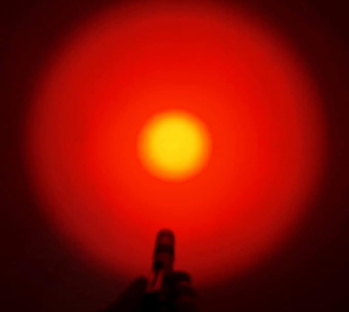 2X Red Light Pen Type Penlight Flashlight One Mode Red Light Flashlight for Camping Hiking Animal Protecting Beekeeping Detecting Astronomy Aviation Night Vision