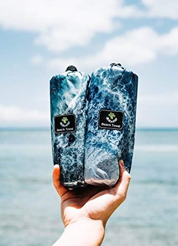 4Monster Microfiber Beach Towel Quick Dry,Super Absorbent Lightweight Travel Towel for Swimmers, Sand Free Camping Towel, Beach Towels for Pool, Swim, Water Sports,Yoga,Gym,Backpacking