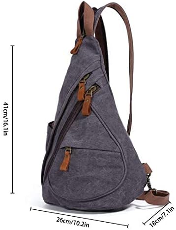 Sling Bag Crossbody Backpack Shoulder Casual Daypacks Rucksack for Men&Women Outdoor Cycling Hiking Travel Wine Red