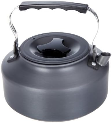 Doorslay Outdoor Camping Kettle, Aluminum Alloy Tea Kettle with Carrying Bag, Compact Lightweight Coffee Pot, 0.8L/1.1L/1.2L/1.6L Optional