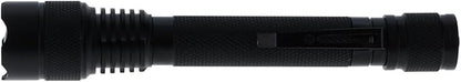 Scipio Tactical Flashlight S3201C 5.3-inch Aluminum 120 Lumens Camping EDC Torch - Black