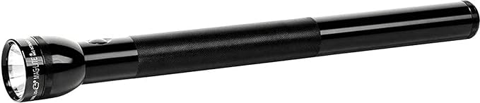 Maglite ML300L LED 6-Cell D Flashlight, Black