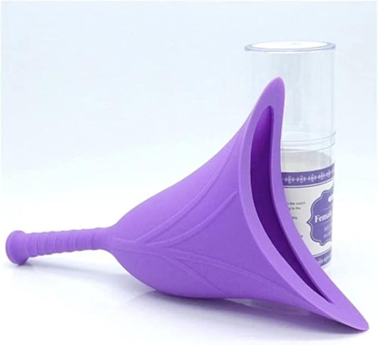 Female Urination Device Reusable Female Urinal Lets You Pee Standing Up，Standing Urinals for Women Female Urination Device,No Leakage and No Splash for Camping,Hiking,Music Festival，Pregnancy Use