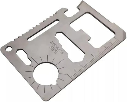 11 in 1 Pocket Survival Credit Card Multi-Tool (1 Pack)