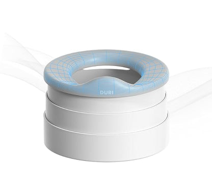 DURI Dount Foldable Potty, Portable, One-Touch Folding, Camping, Includes Travel Bag