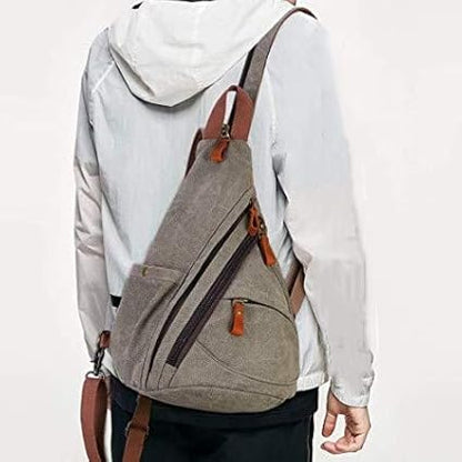 Sling Bag Crossbody Backpack Shoulder Casual Daypacks Rucksack for Men&Women Outdoor Cycling Hiking Travel