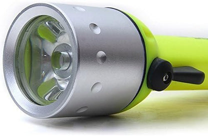 360 Tactical LED Waterproof Diving Flashlight 2000 Lumens Underwater Lamp Flashlight Handy Hiking,Camping Flashlight, Flashlight for Scuba Snorkeling