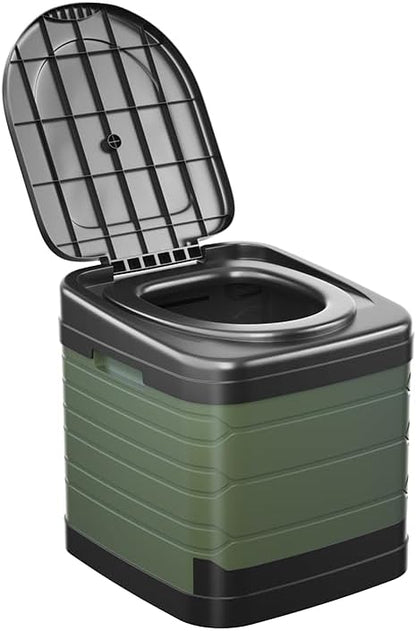 Updated XXXL Portable Toilet for Camping, Extra Large Camping Toilets Portable Potty for Adults Porta Potty Camp Toilet Portable Bathroom for Boat/Hiking/Long Trips/Caravans