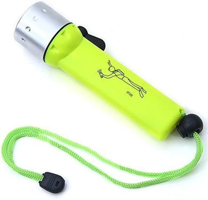 360 Tactical LED Waterproof Diving Flashlight 2000 Lumens Underwater Lamp Flashlight Handy Hiking,Camping Flashlight, Flashlight for Scuba Snorkeling