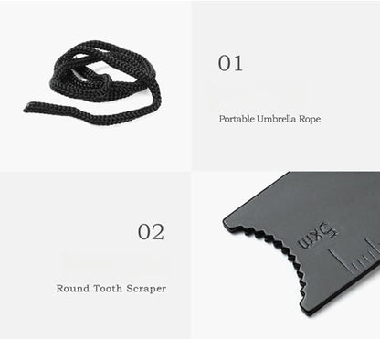 Ferro Rod Fire Starter Survival Tool, Magnesium Fire Starter Kit with Neck Lanyard, It's Suitable for Emergency Fire Making in Wild Camping, Hiking and Outings