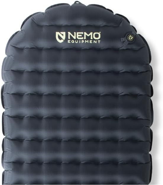 NEMO Equipment Tensor Extreme Conditions Sleeping Pad - Regular Mummy (72" x 20) - Black/Birch Bud/Citron