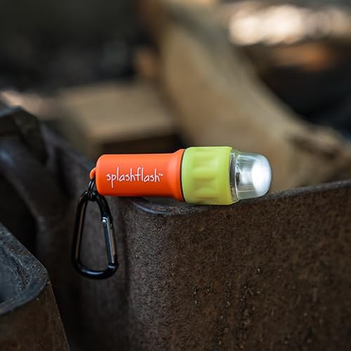 UST SplashFlash 25 Lumen Waterproof, Mini-Lantern, Safety and Personal Locator Light with Lifetime LED Bulb for Hiking, Emergency and Outdoor Survival
