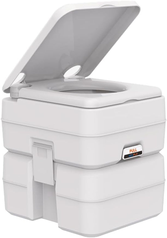 SEAFLO Portable Toilet for Marine, RV, Camping and Boat (5.3 Gallon)