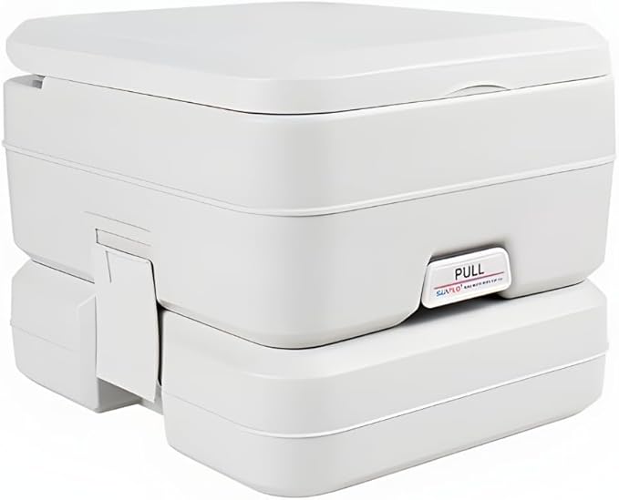 SEAFLO Portable Toilet for Marine, RV, Camping and Boat (2.6 Gallon)