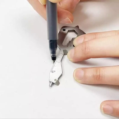 20 In 1 Multi key tool, survival tool, back up tool, key chain belt loop tool.