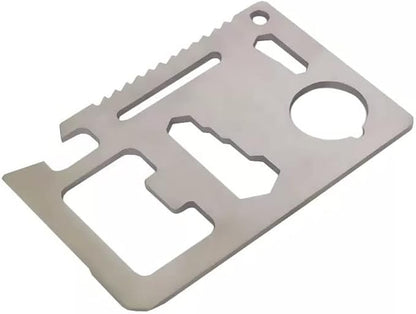 11 in 1 Pocket Survival Credit Card Multi-Tool (1 Pack)