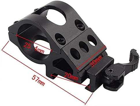 Tactical Flashlight Super Bright,150000 Lumens 1 Mode Light with Rail Mount Quick Release & Remote Pressure Switch LED Flashlights Torch for Outdoor Camping Hunting