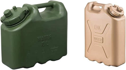 Scepter 2.5 Gallon True Military BPA Free Water Container, Food Grade Water Jug for Camping and Emergency Storage