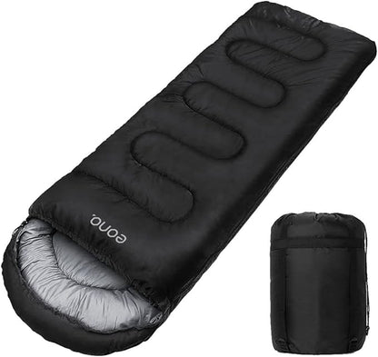 Fancial Sleeping Bag Envelope Type for Winter【Minimum Temperature -10℃】 Lightweight and Thermally Insulated 230T Waterproof and Thermal Insulation Can be Cleaned as a Whole