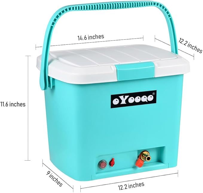 Portable Shower,Rinse kit pro,Portable Shower 5 Gallon,Portable Electric Shower,Portable Outdoor Shower,Portable Camping Shower,Pump Shower,Outdoor Shower,Camp Shower(Blue)