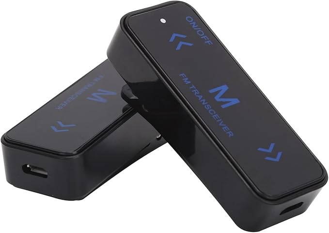 Mini Micro Walkie-Talkie,V108 Rechargeable Handheld Remote Walkie-Talkie Pair,Portable USB Two-Way Radio,Suitable for Shopping Malls,Restaurants,Outdoor Sports,Etc.(V108)