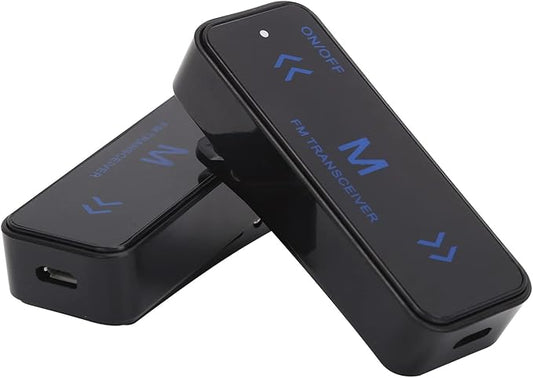 Mini Micro Walkie-Talkie,V108 Rechargeable Handheld Remote Walkie-Talkie Pair,Portable USB Two-Way Radio,Suitable for Shopping Malls,Restaurants,Outdoor Sports,Etc.(V108)